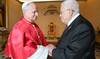 Pope Leo receives Palestinian president Abbas at Vatican Pope Leo receives Palestinian president Abbas at Vatican